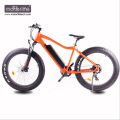 La bici eléctrica del neumático gordo del motor de la impulsión media más caliente 8fun, bicicleta eléctrica de la montaña caliente 48V750W